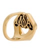 Alexander McQueen Seal Logo Signet Ring