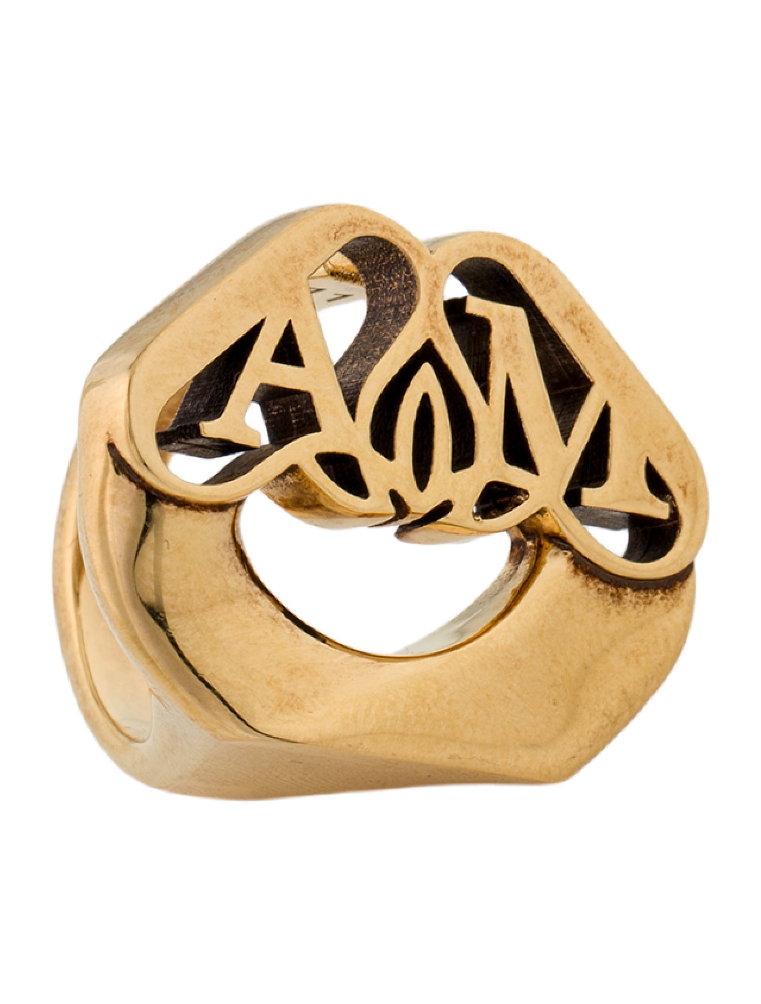 アクセサリーその他 MCQUEEN 'Signet' ring Alexander McQueen Silver Jeweled Signet Ring Alexander McQueen