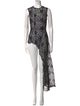 Alexander McQueen Lace Long Dress