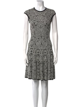 Alexander McQueen Printed Knee-Length Dress