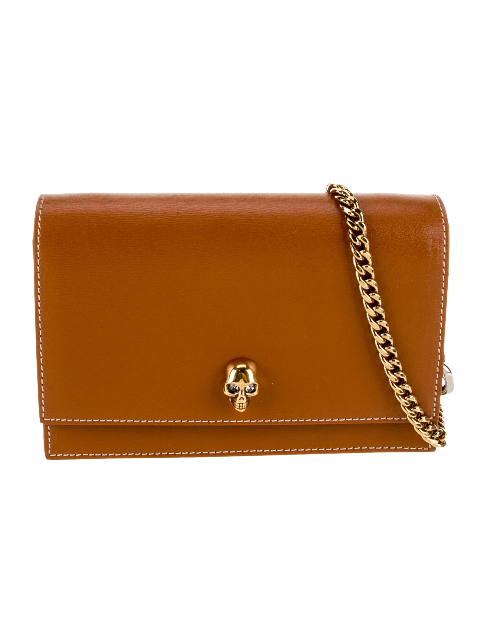 Alexander McQueen Leather Evening Bag