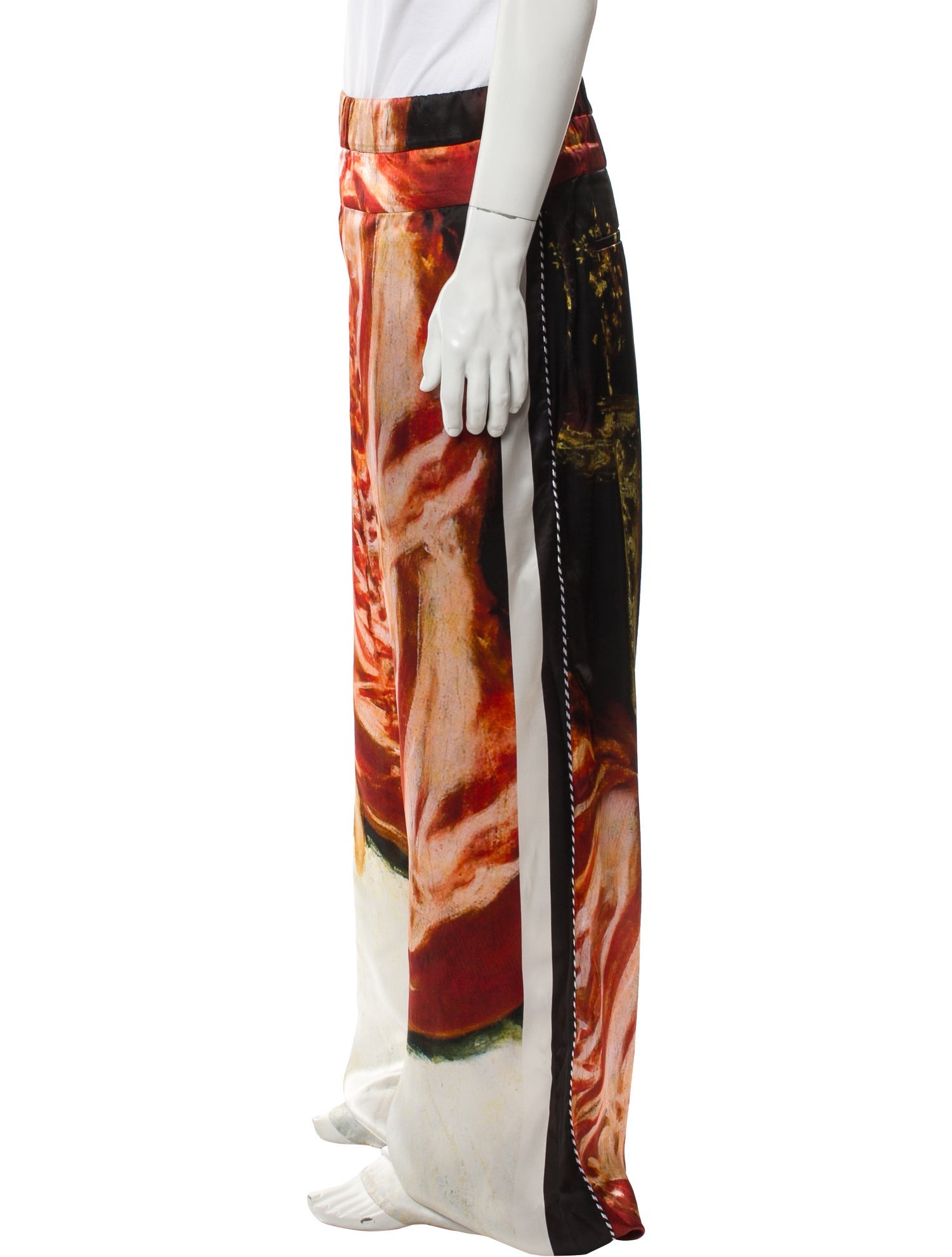 Alexander McQueen Printed Pants