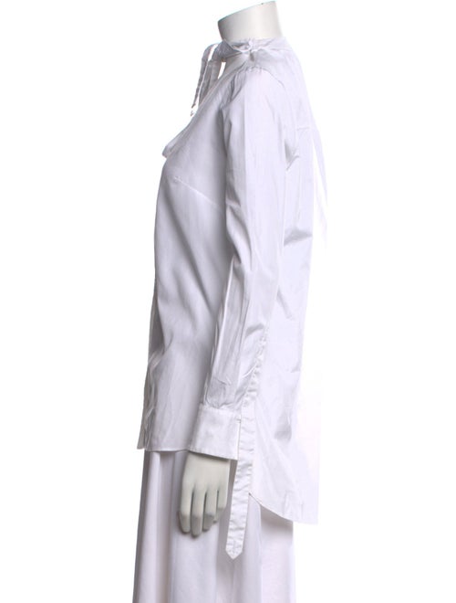 Alexander McQueen Long Sleeve Button-Up Top