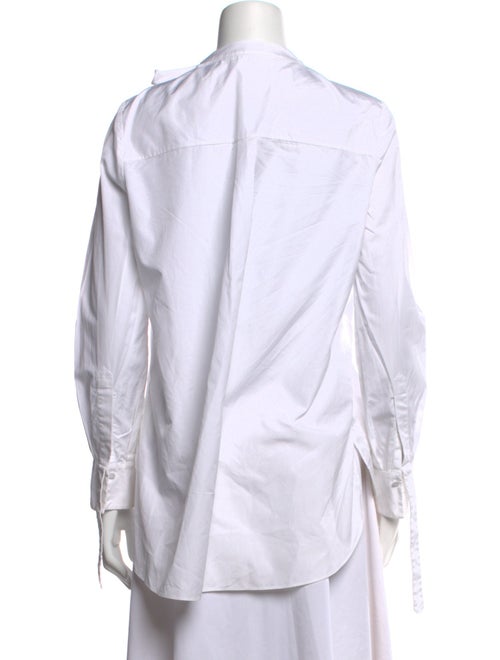 Alexander McQueen Long Sleeve Button-Up Top