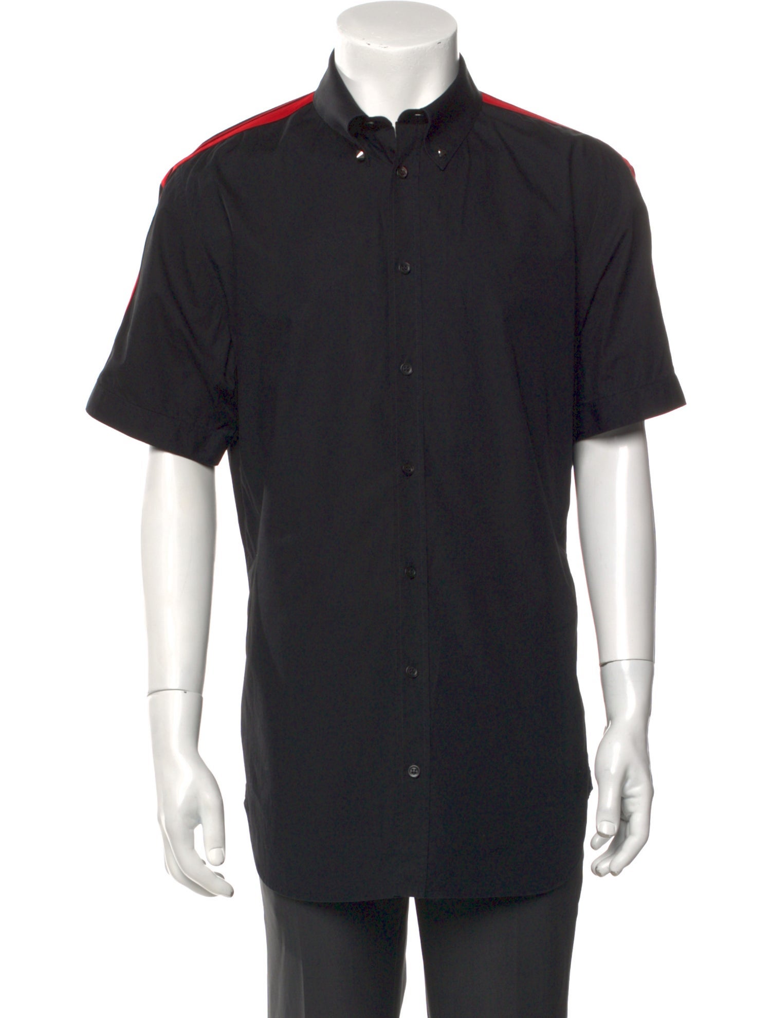 Alexander McQueen Striped Short Sleeve Shirt