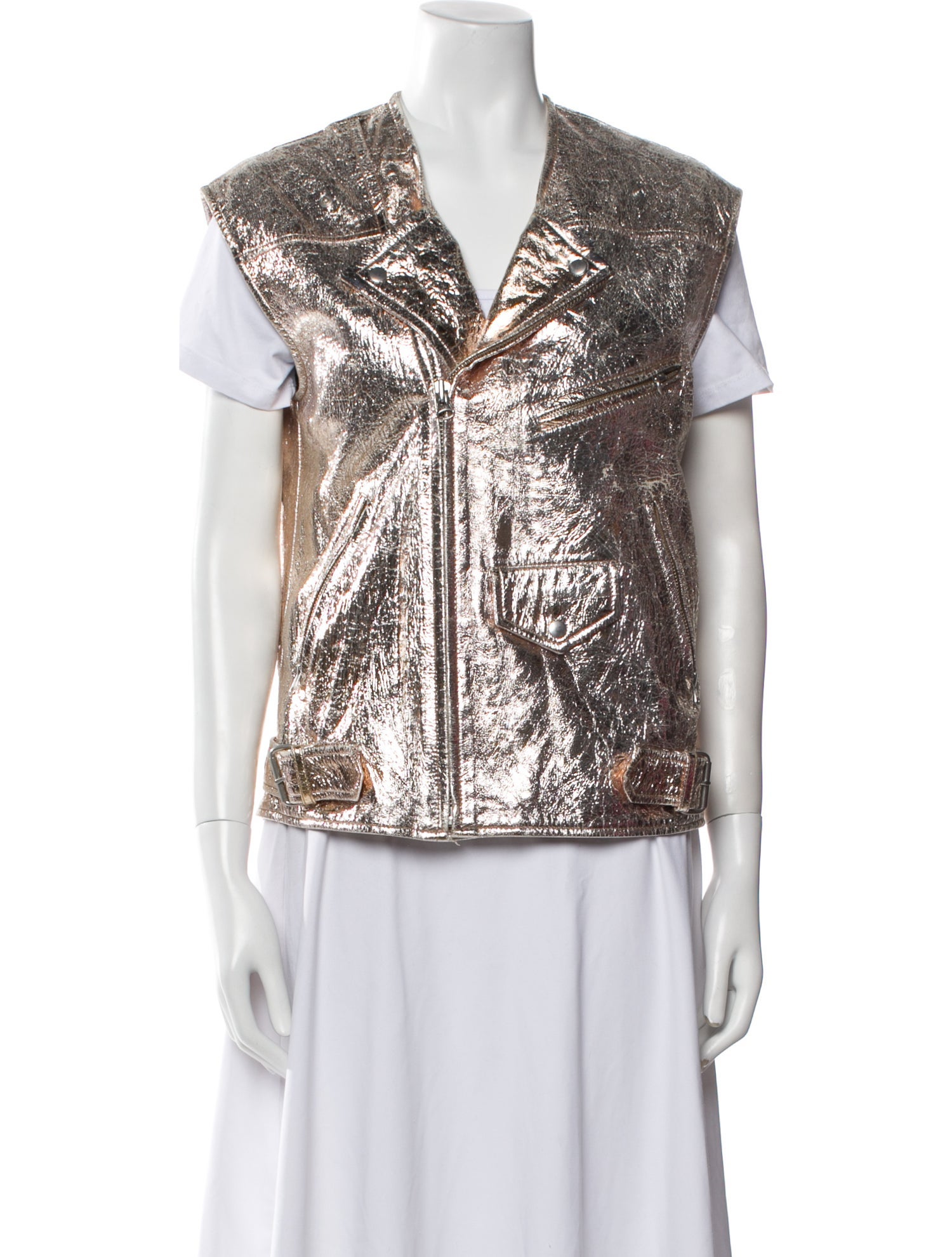 Alexander McQueen Lamb Leather Vest