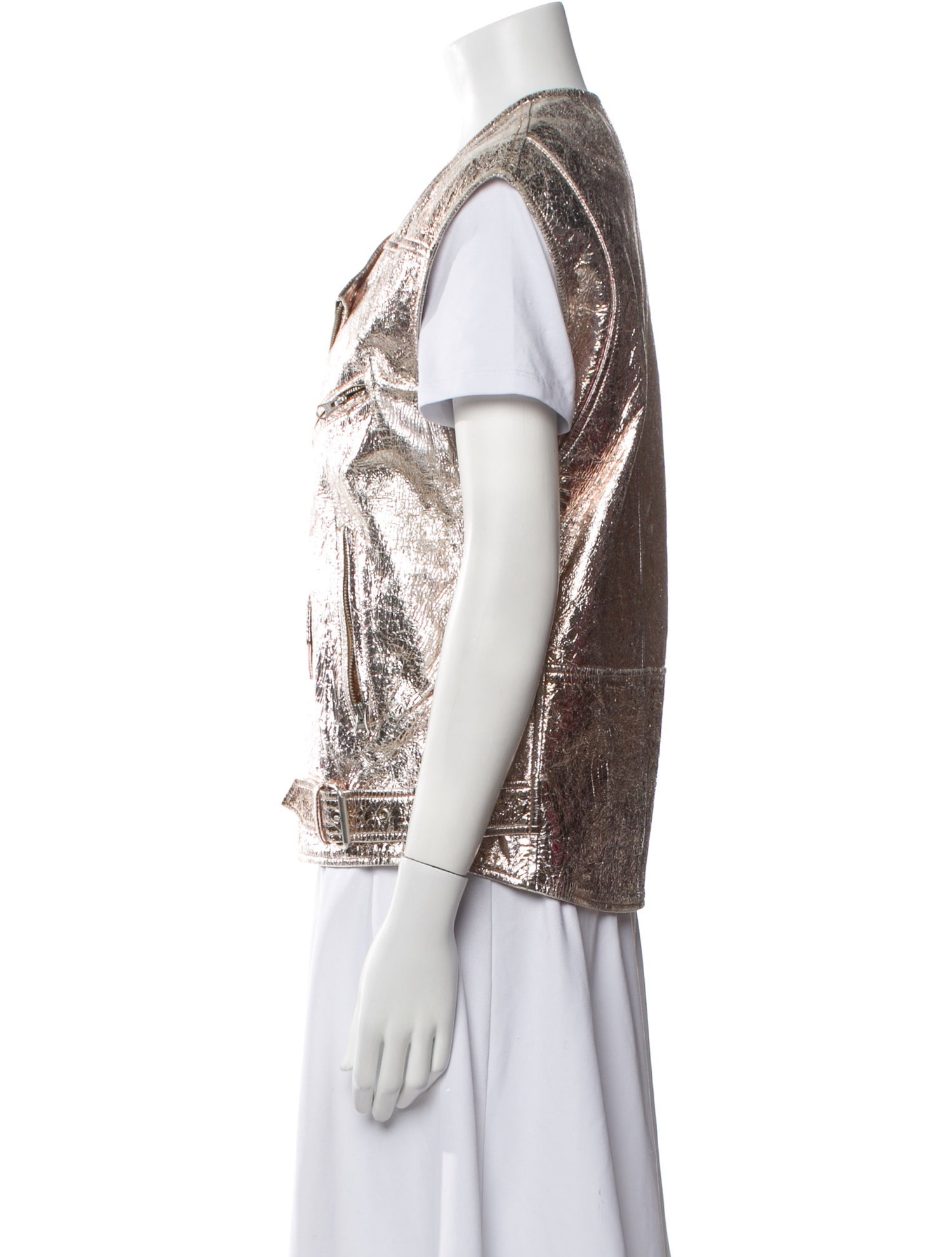 Alexander McQueen Lamb Leather Vest