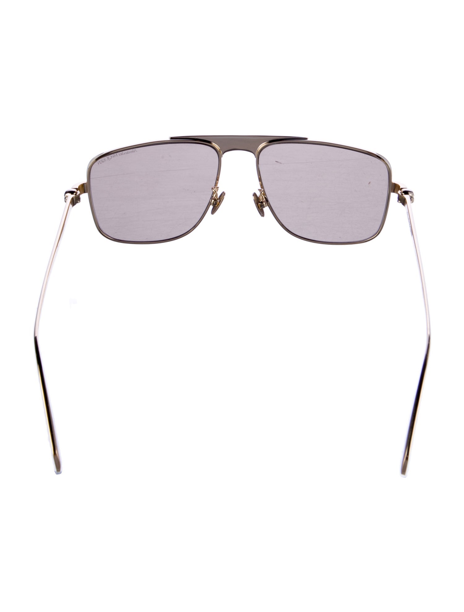 Alexander McQueen Square Tinted Sunglasses