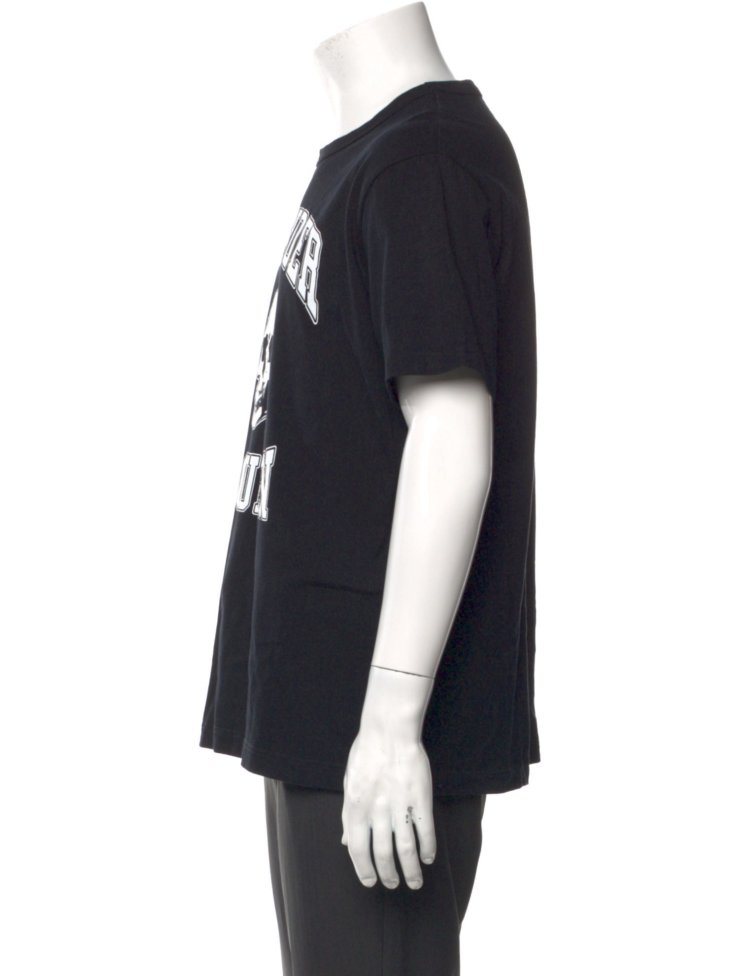 Alexander McQueen Graphic Print Crew Neck T-Shirt