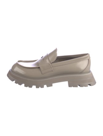 Alexander McQueen Leather Loafers