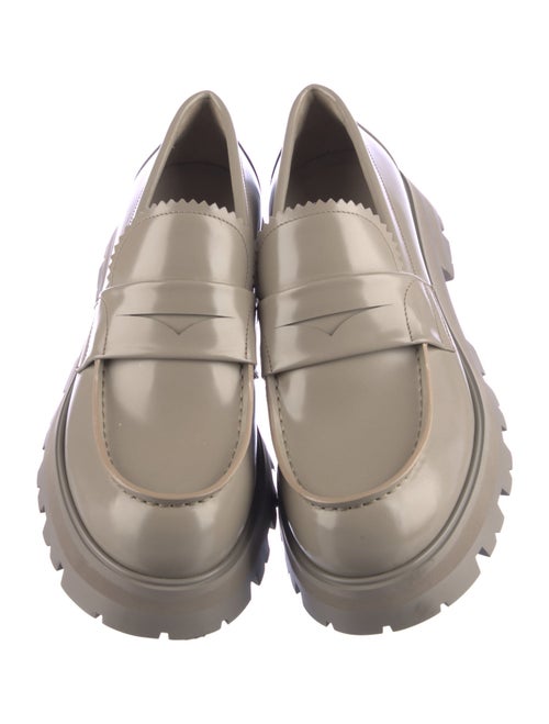 Alexander McQueen Leather Loafers