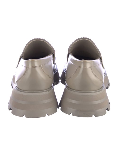Alexander McQueen Leather Loafers
