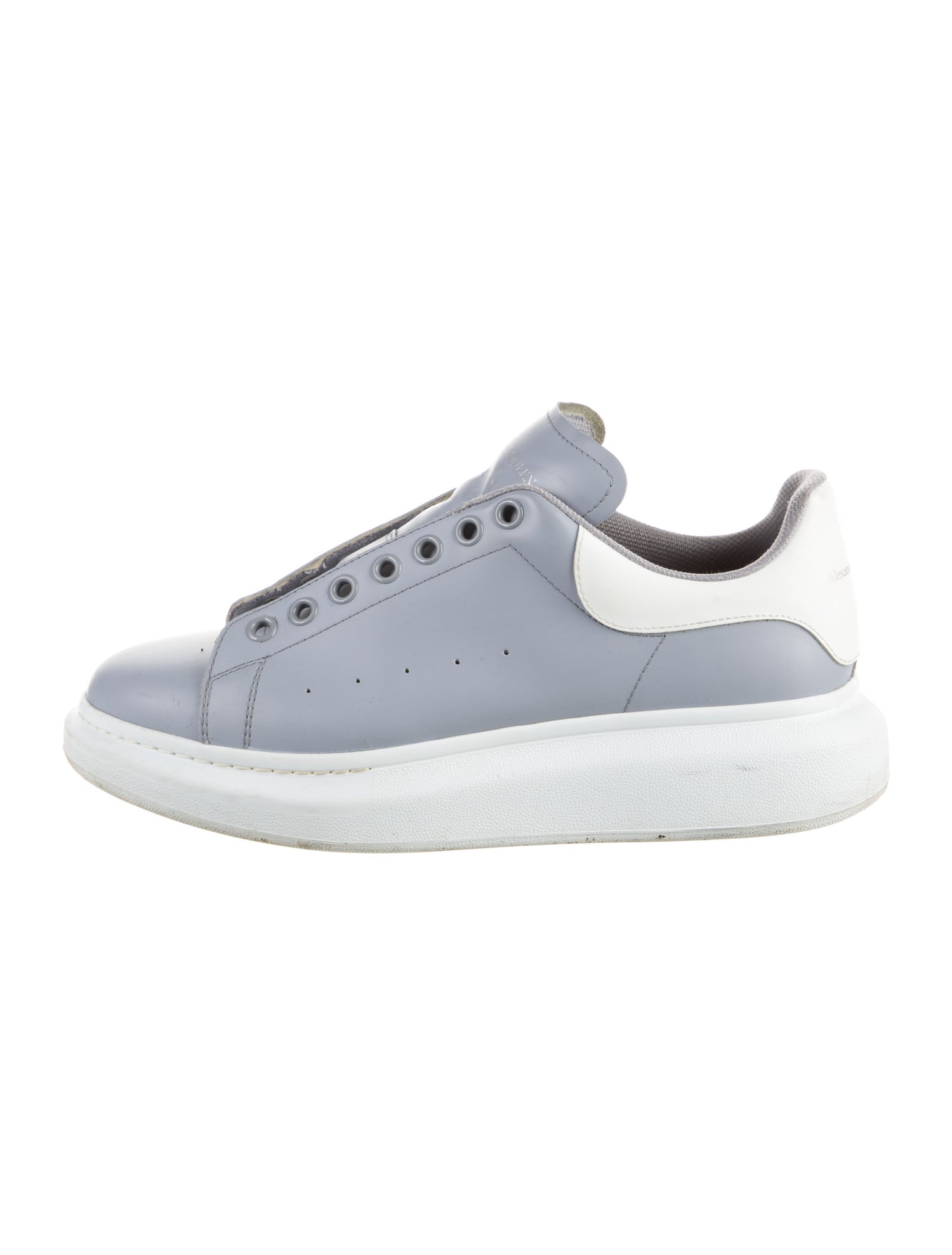 Alexander McQueen Leather Chunky Sneakers