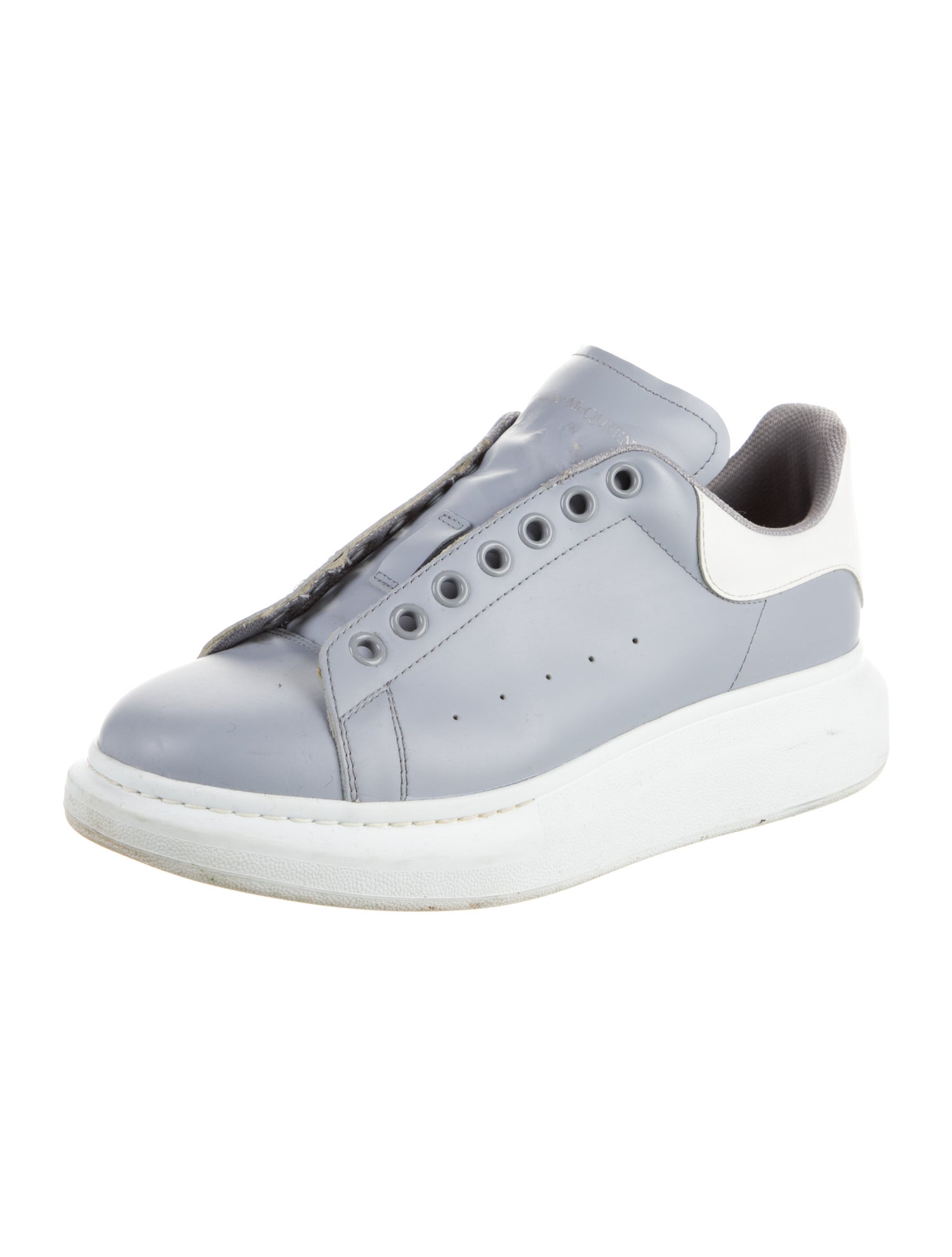 Alexander McQueen Leather Chunky Sneakers