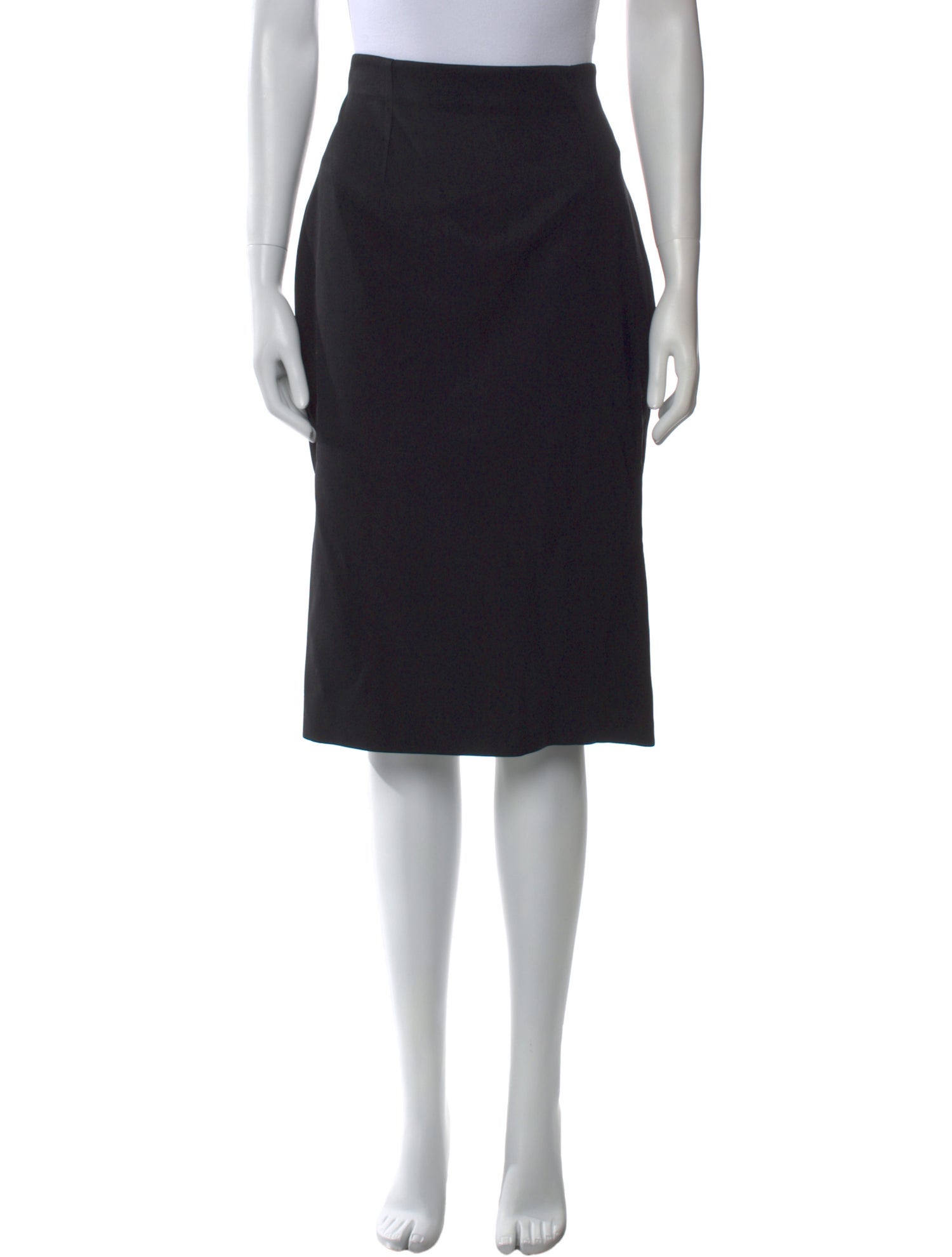 Alexander McQueen Virgin Wool Knee-Length Skirt