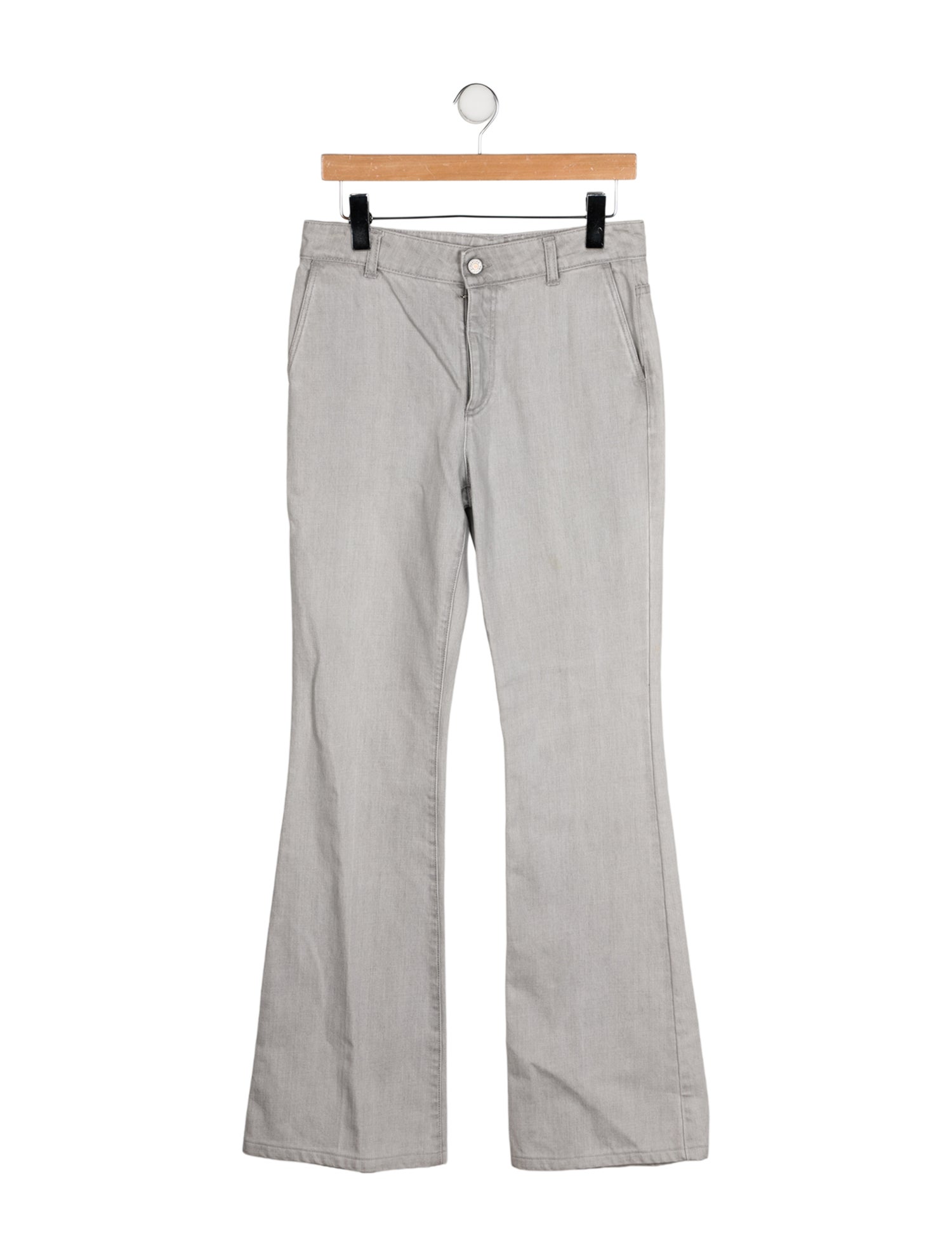 Alexander McQueen 2012 Wide Leg Jeans