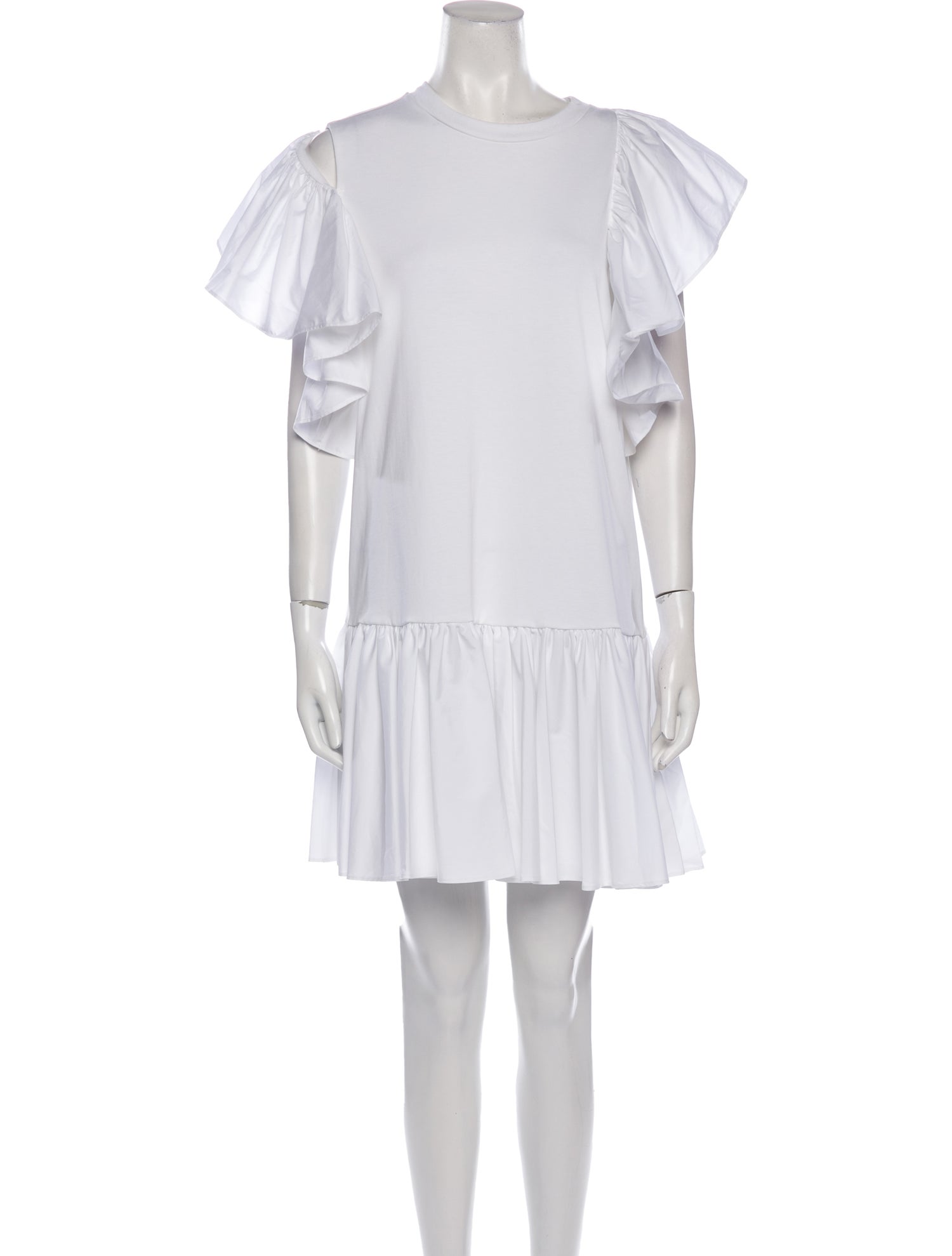 Alexander McQueen Crew Neck Mini Dress w/ Tags