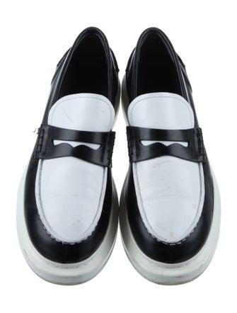 Alexander McQueen Leather Loafers