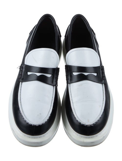 Alexander McQueen Leather Loafers