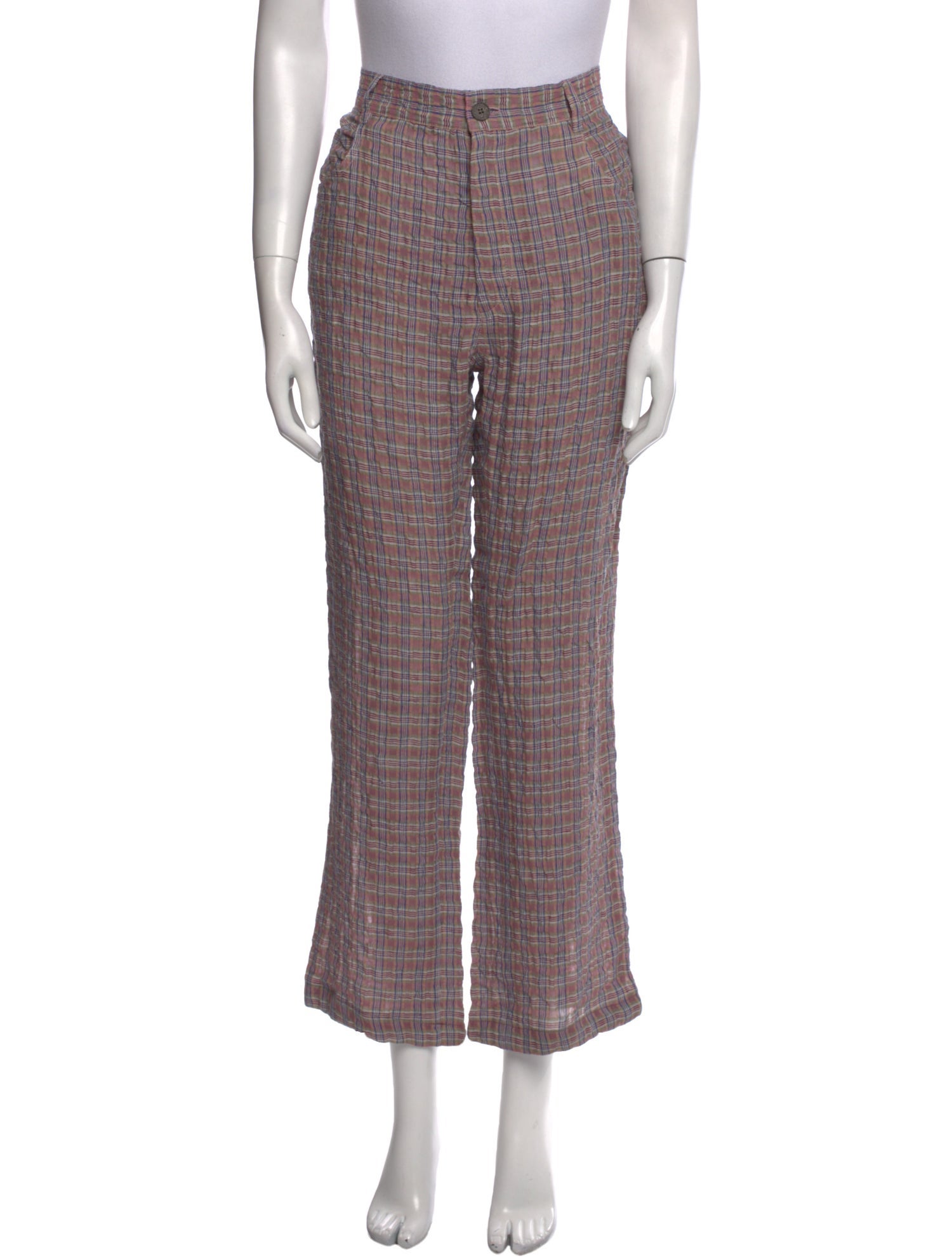 Alexander McQueen Linen Wide Leg Pants w/ Tags