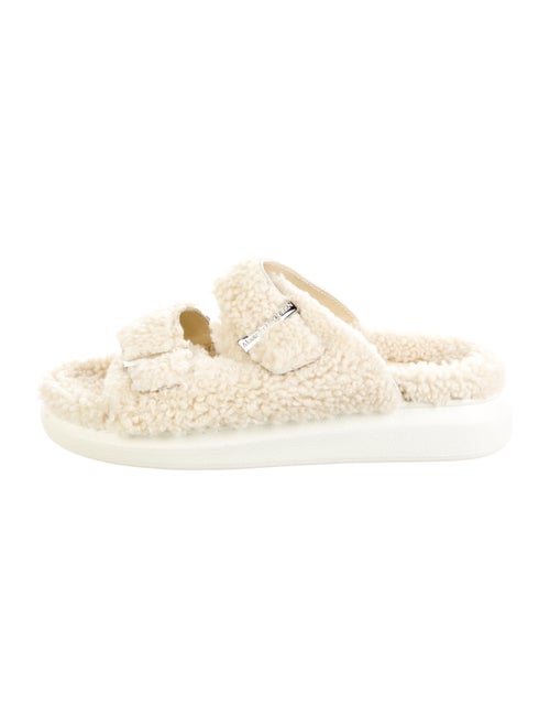 Alexander McQueen Shearling Sandals