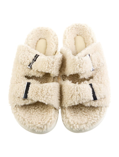 Alexander McQueen Shearling Sandals