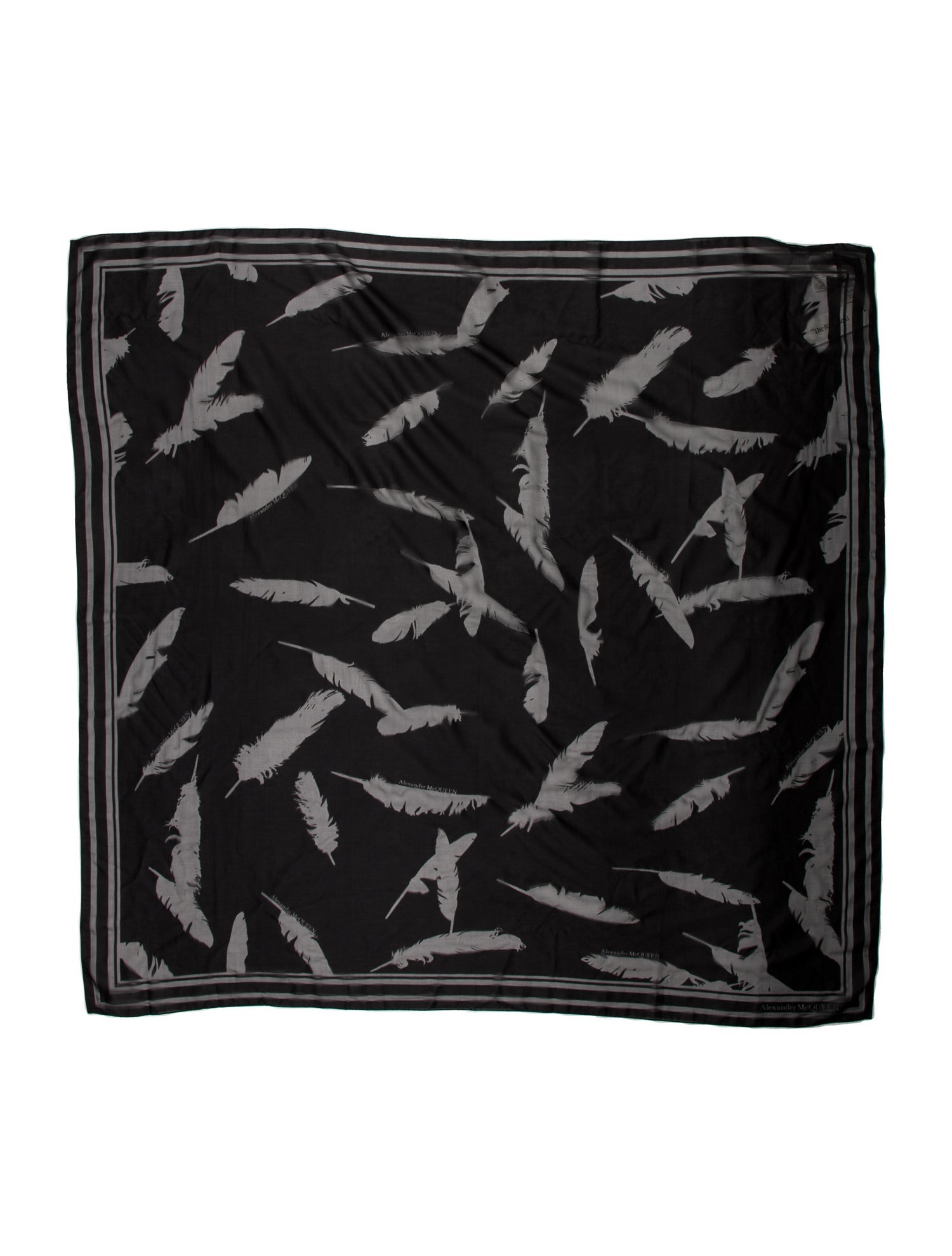 Alexander McQueen Silk Skull Scarf