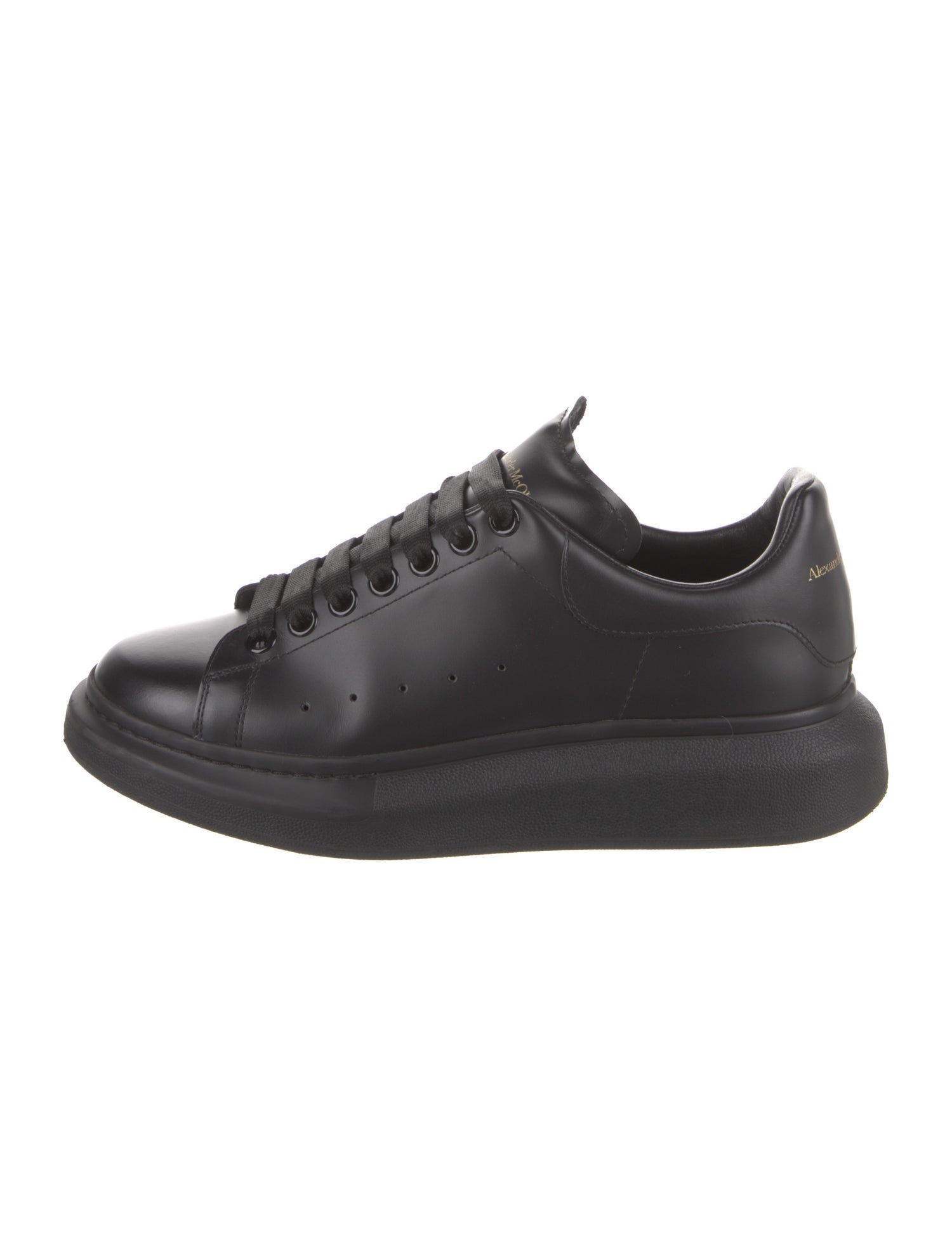 Alexander McQueen Leather Studded Accents Sneakers