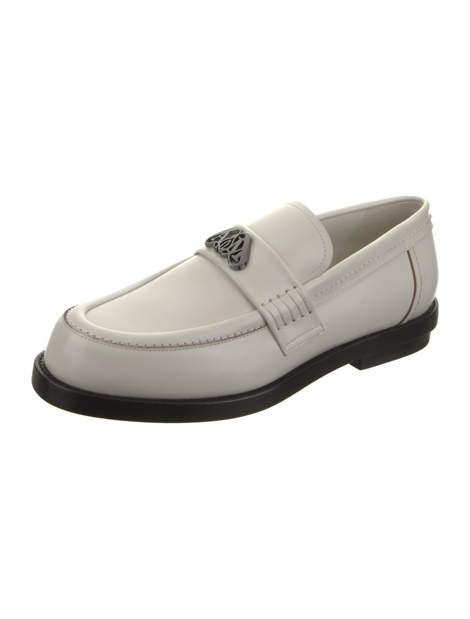 Alexander McQueen Leather Dress Loafers