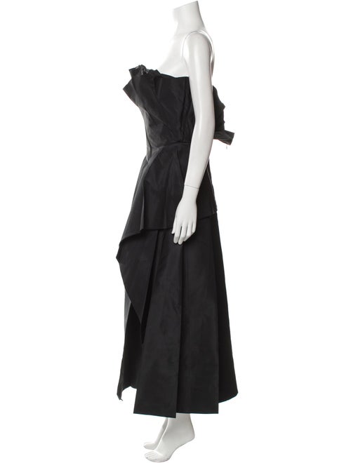 Alexander McQueen Strapless Long Dress