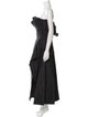 Alexander McQueen Strapless Long Dress