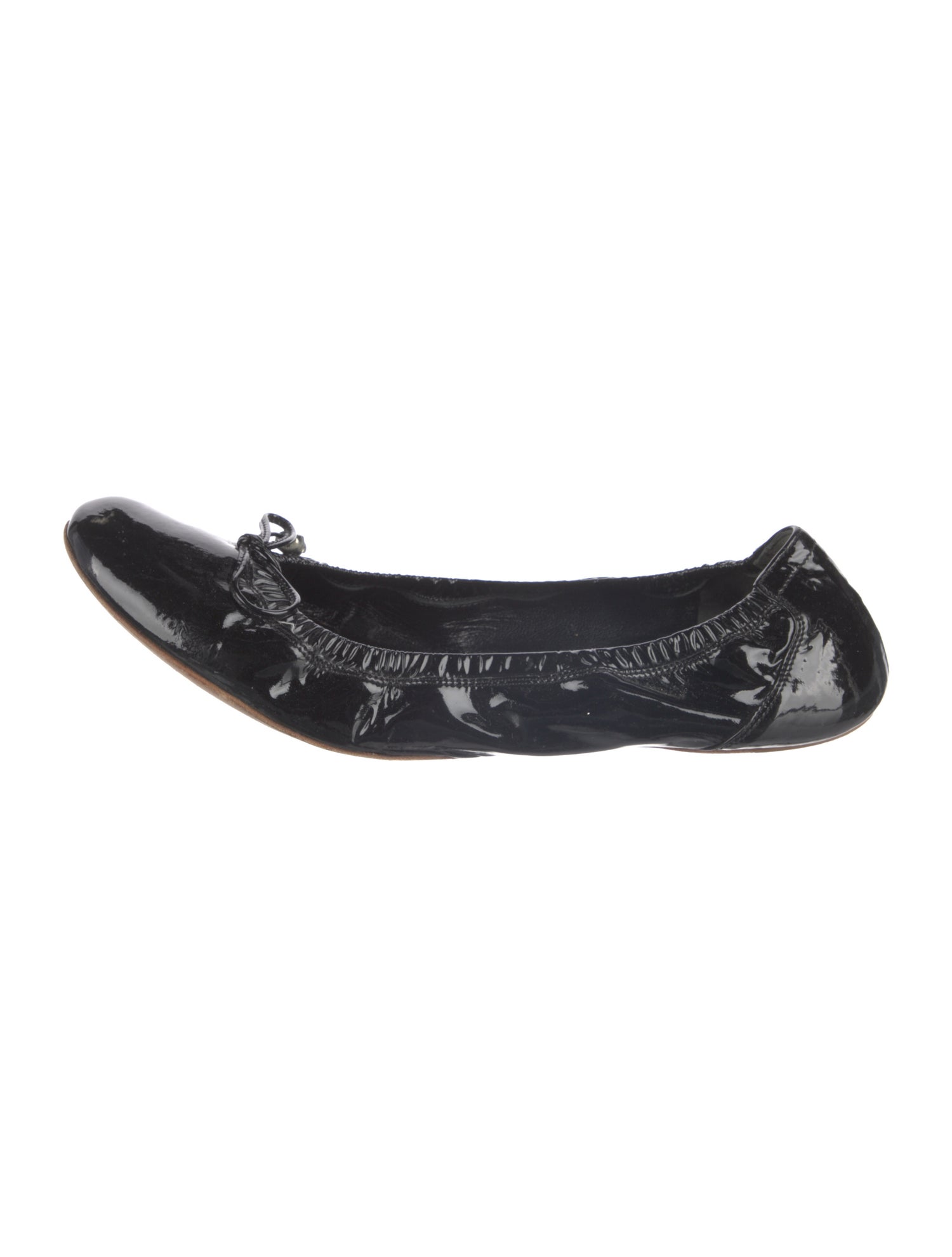 フラットシューズ ALEXANDER MCQUEEN FLAT SHOES Punk Ballet Flats - Alexander Mcqueen - Leather - Black/Silver