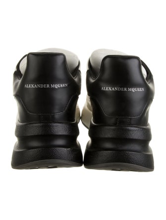 Alexander McQueen Leather Colorblock Pattern Chunky Sneakers