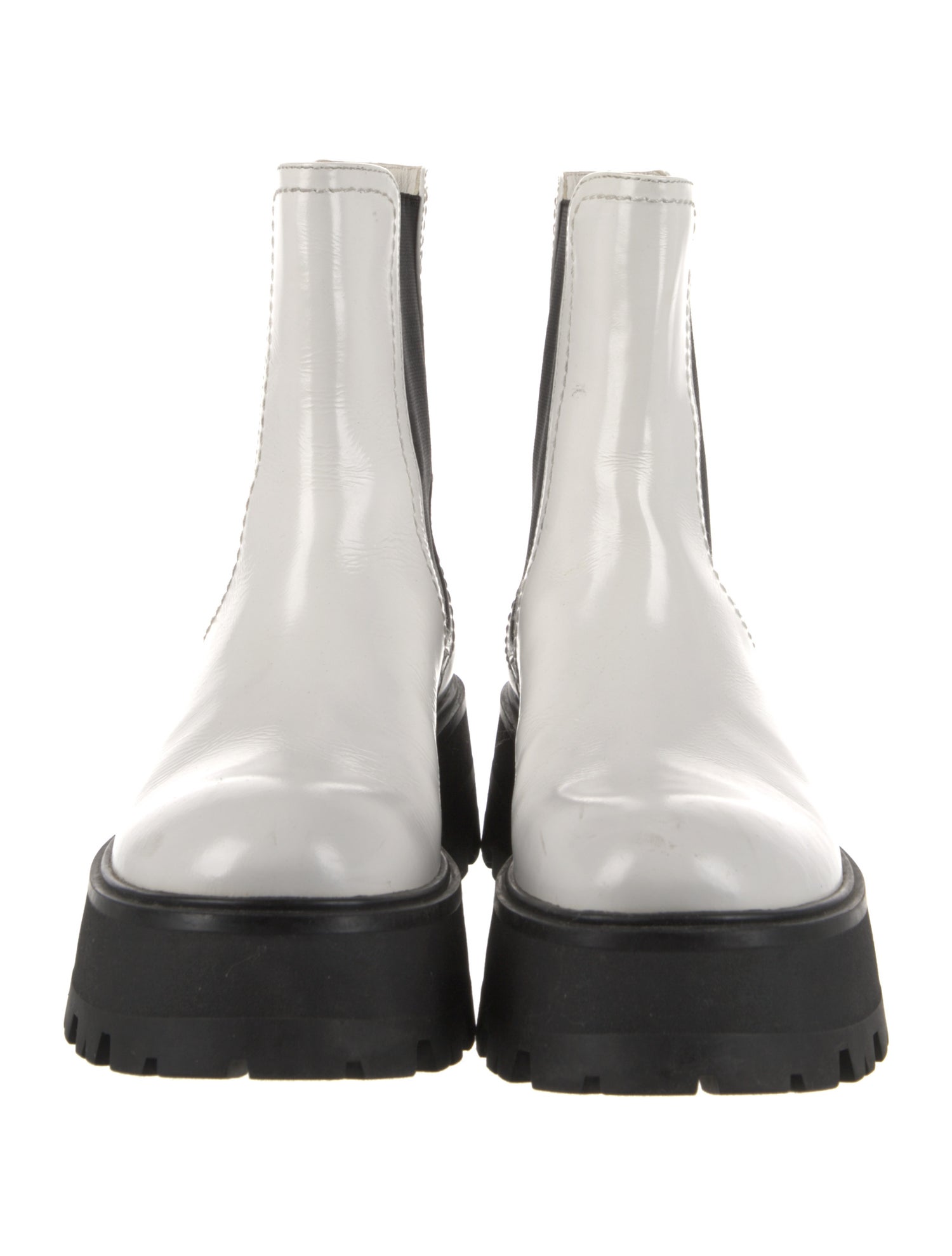 Alexander McQueen Leather Chelsea Boots