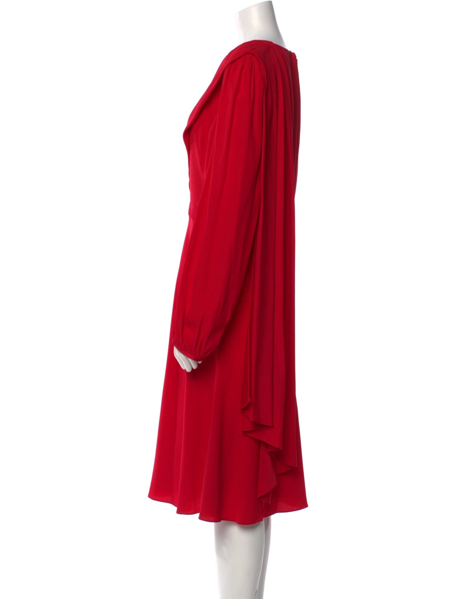 Alexander McQueen Crew Neck Midi Length Dress w/ Tags