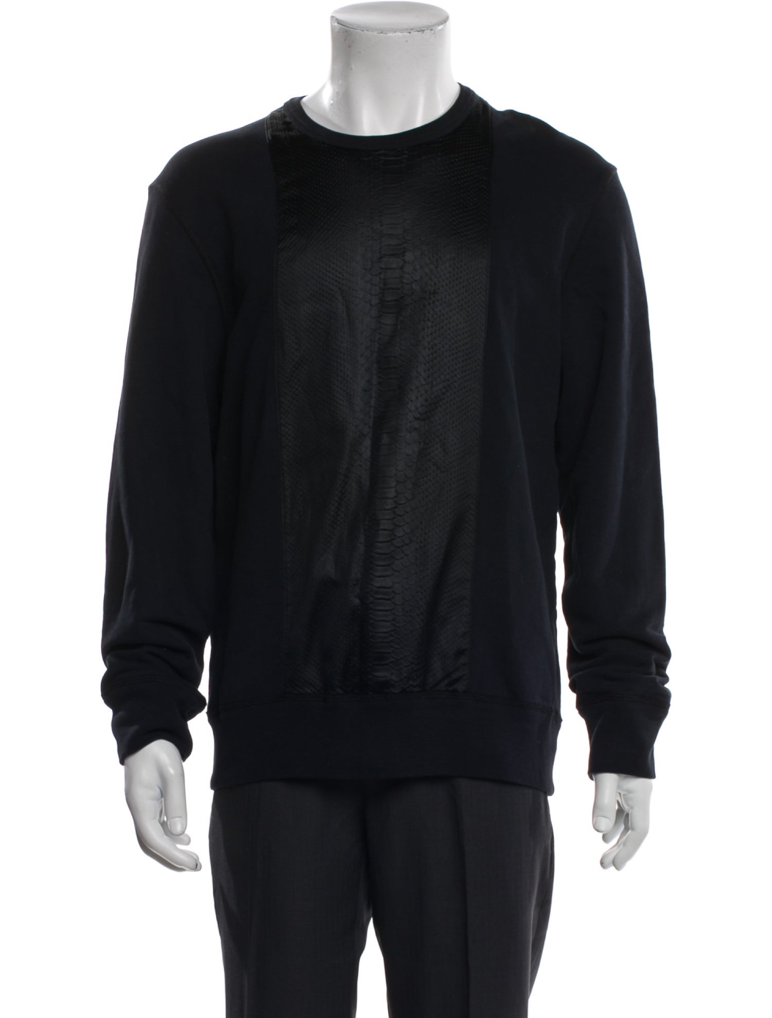 Alexander McQueen Crew Neck Long Sleeve Pullover