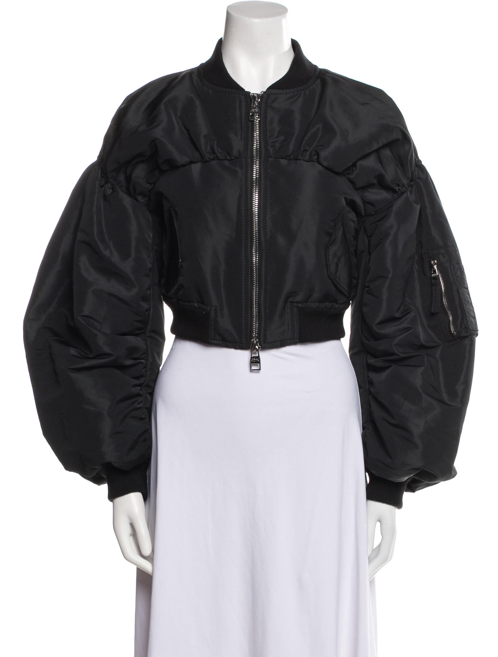 Alexander McQueen Wool Bomber Jacket