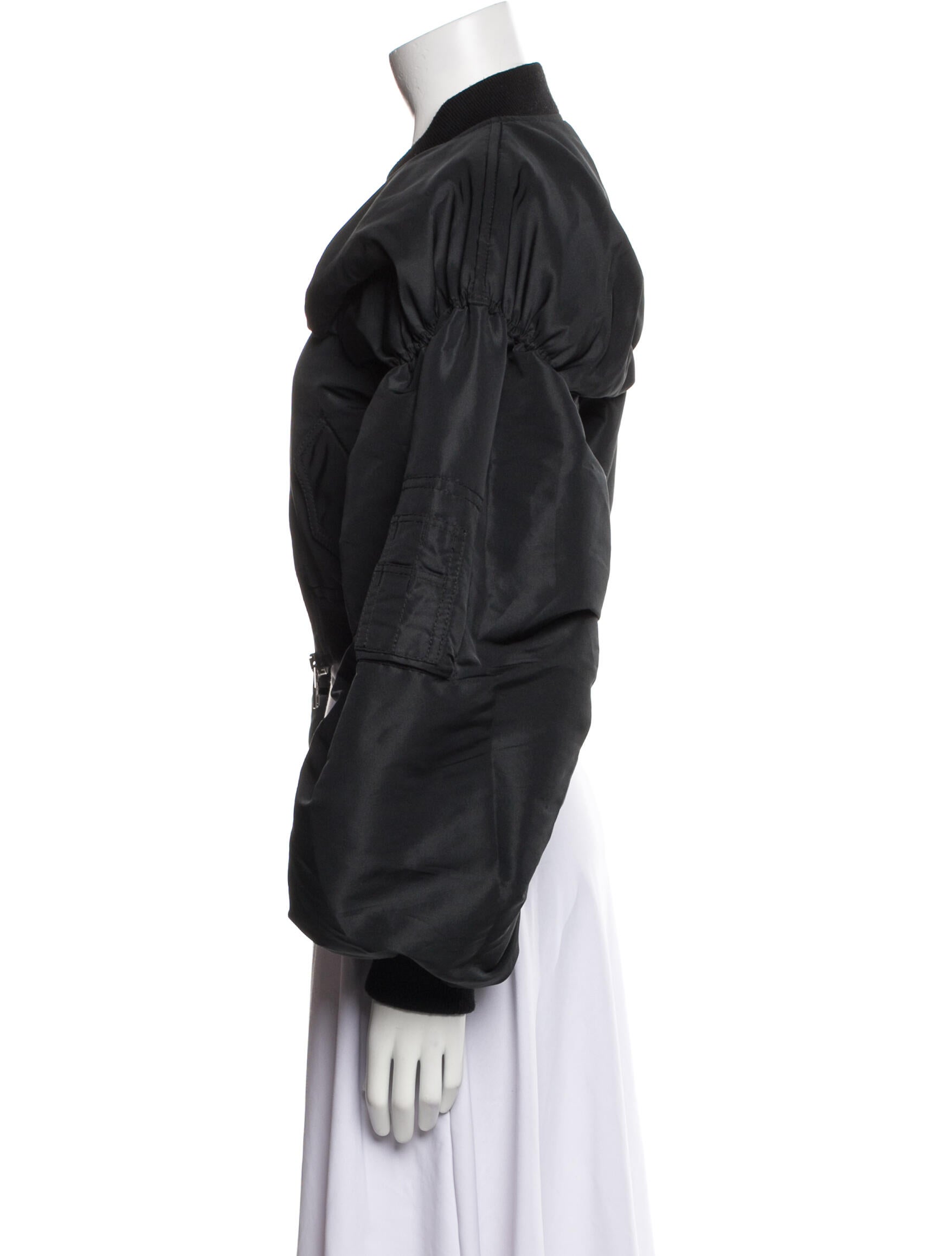 Alexander McQueen Wool Bomber Jacket