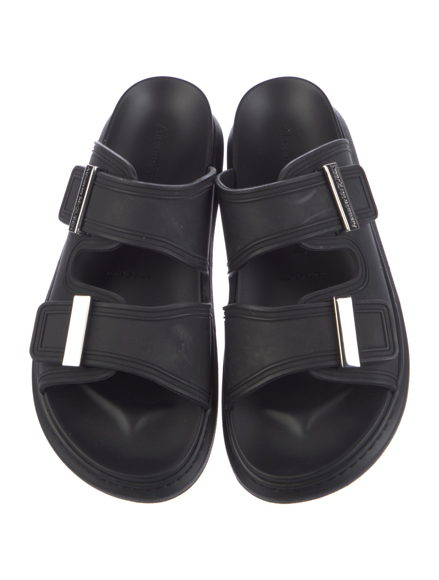Alexander McQueen Rubber Slides
