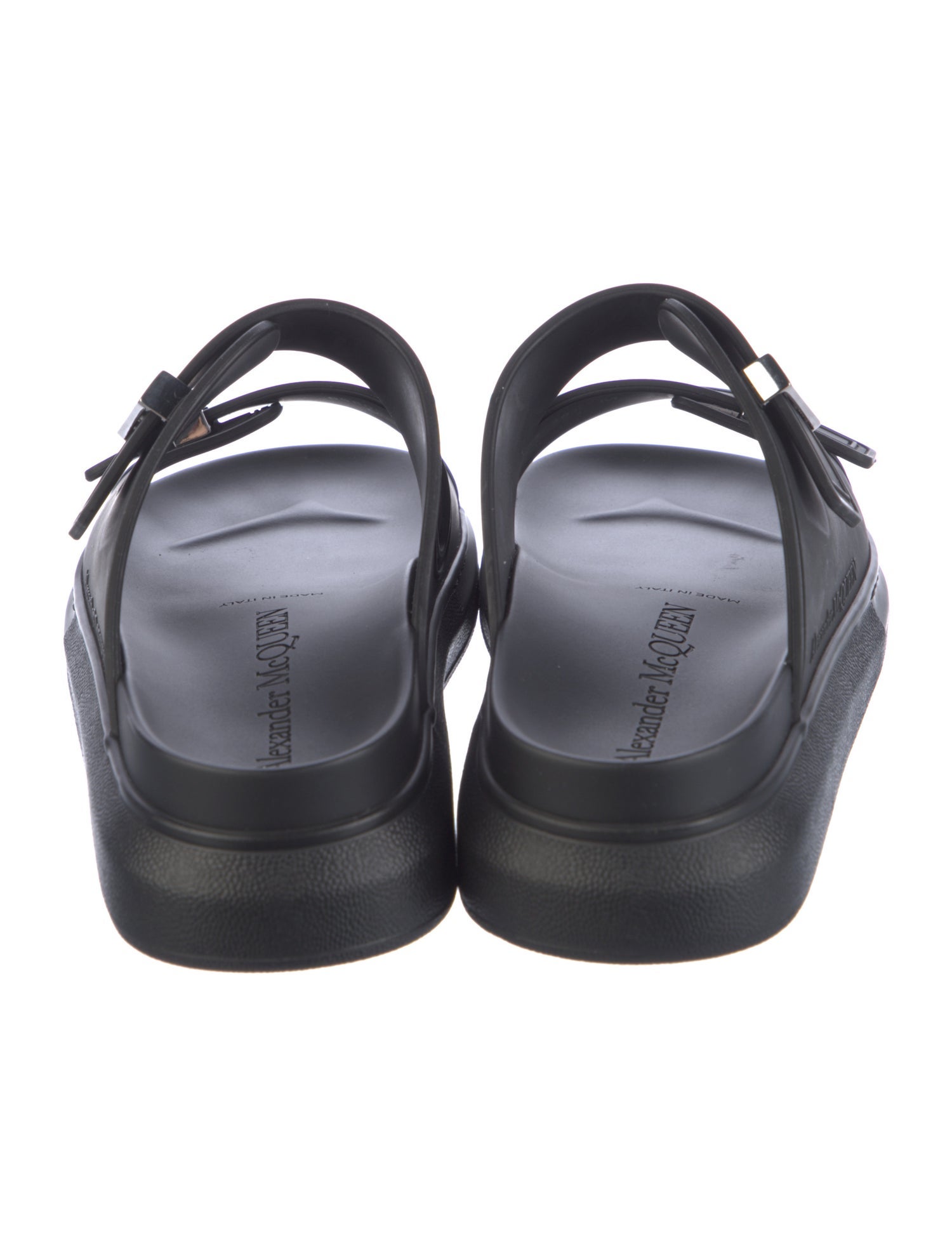 Alexander McQueen Rubber Slides