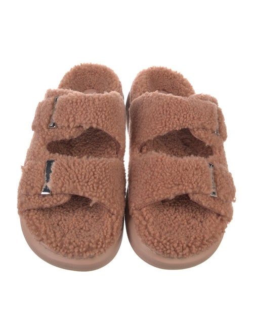 Alexander McQueen Shearling Mules