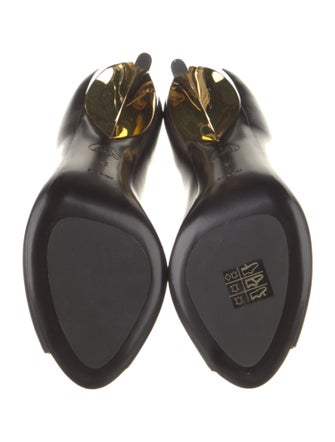 Alexander McQueen Leather Mules