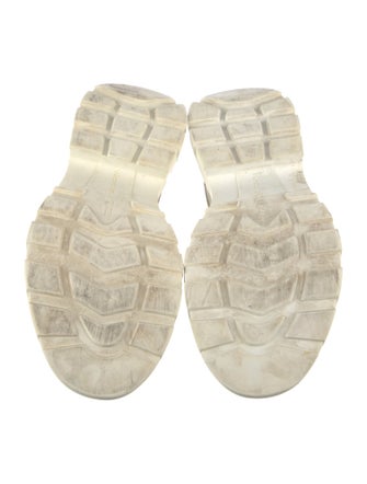 Alexander McQueen Rubber Colorblock Pattern Chunky Sneakers