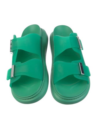 Alexander McQueen Rubber Slides