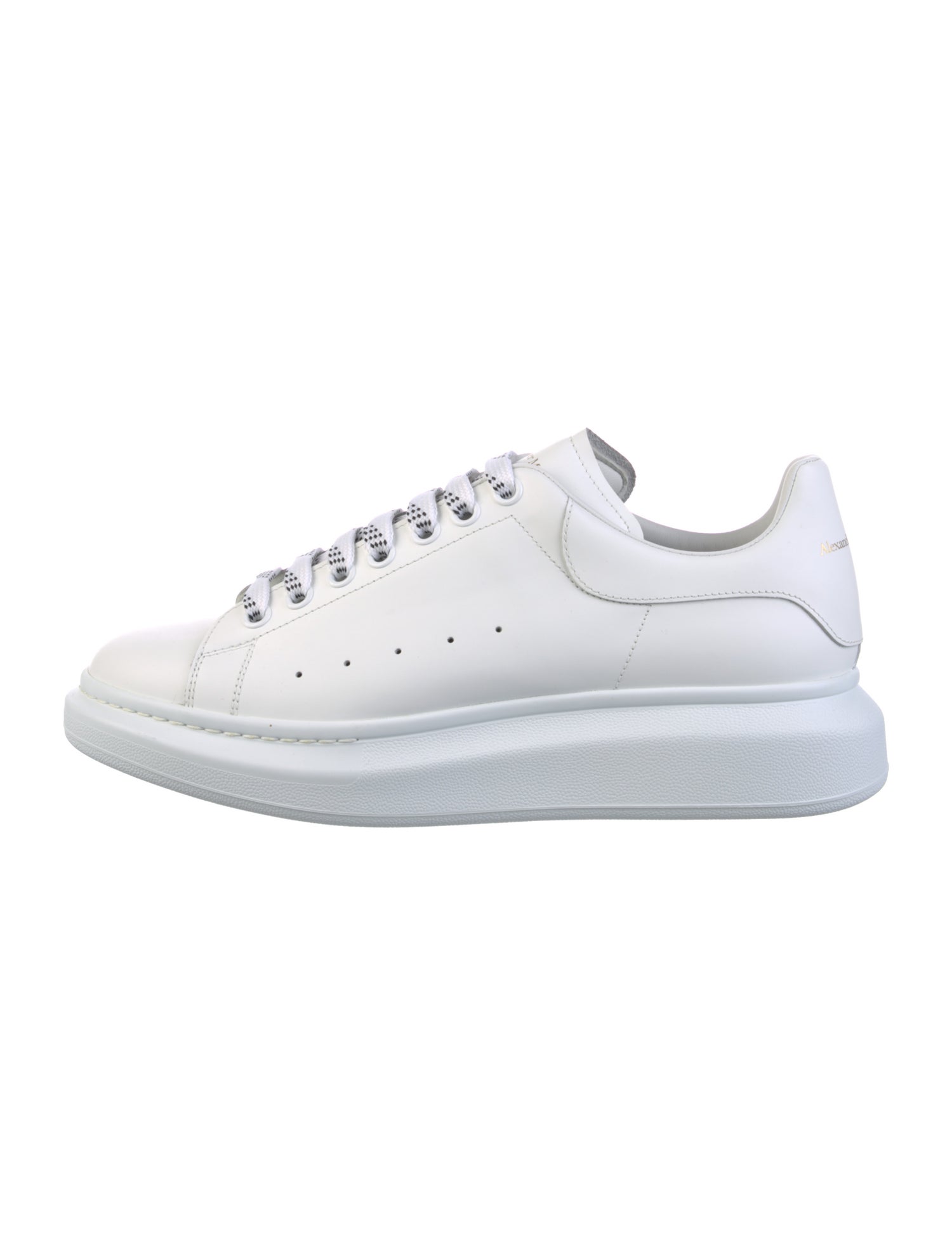 Alexander McQueen Leather Chunky Sneakers