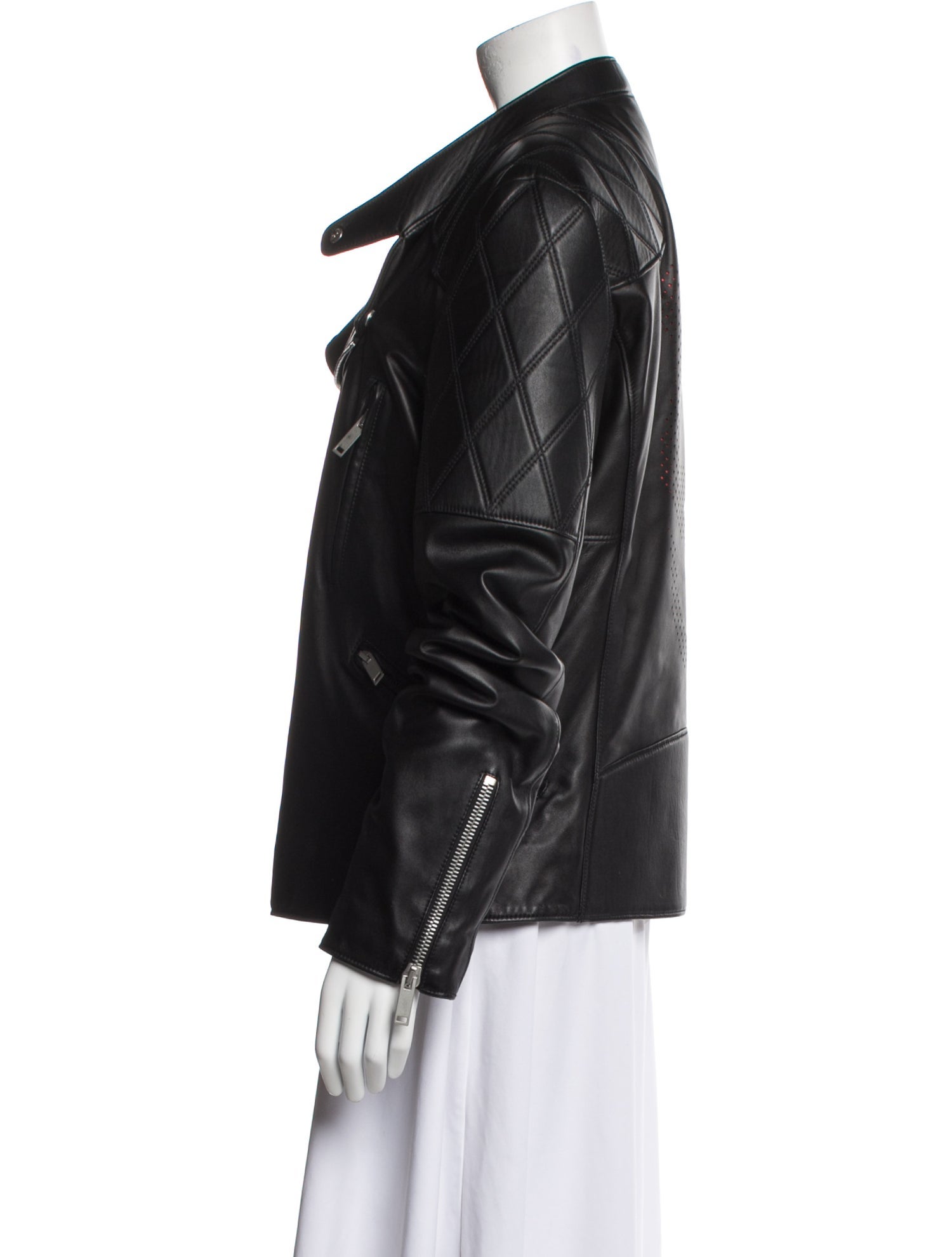 Alexander McQueen Leather Biker Jacket