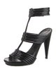 Alexander McQueen Patent Leather Gladiator Sandals