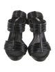 Alexander McQueen Patent Leather Gladiator Sandals