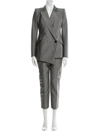 Alexander McQueen 2023 Wool Pantsuit