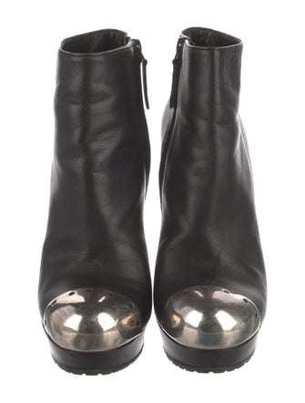 Alexander McQueen Leather Boots